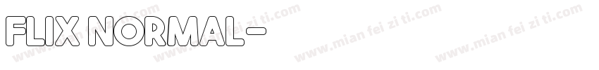 Flix Normal字体转换